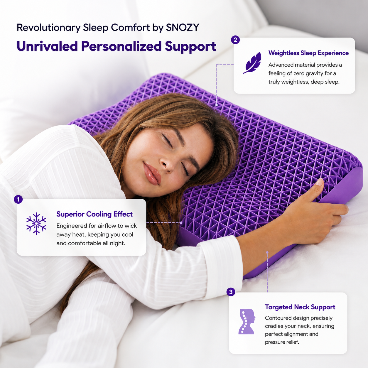 SNOZY Sleep Pillow